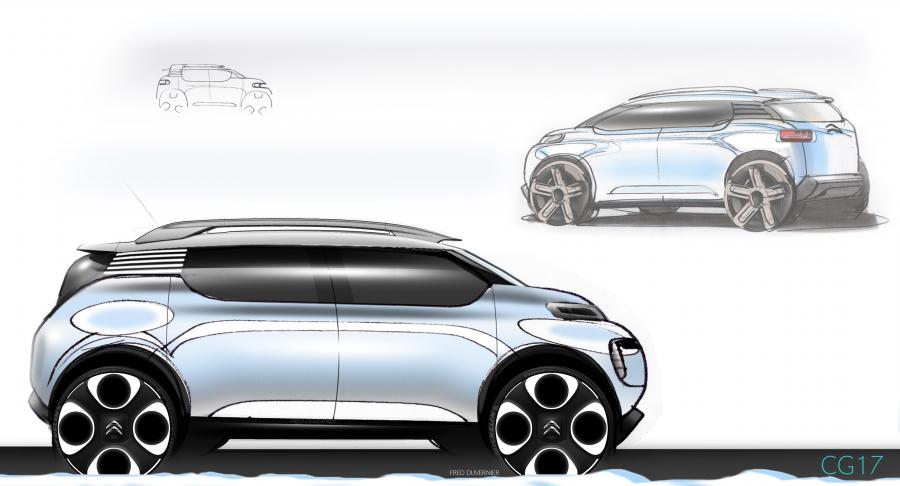  Citroen C-Aircross Concept 2017 года  (фото 4 из 34)
